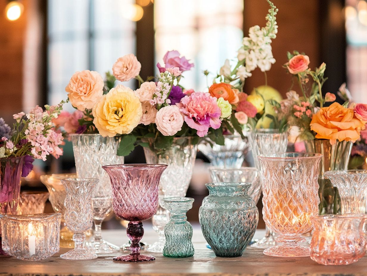 Caring for Vintage Glassware
