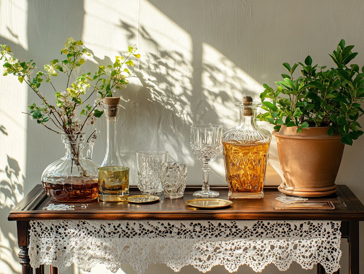 Practical Uses for a Bar Cart