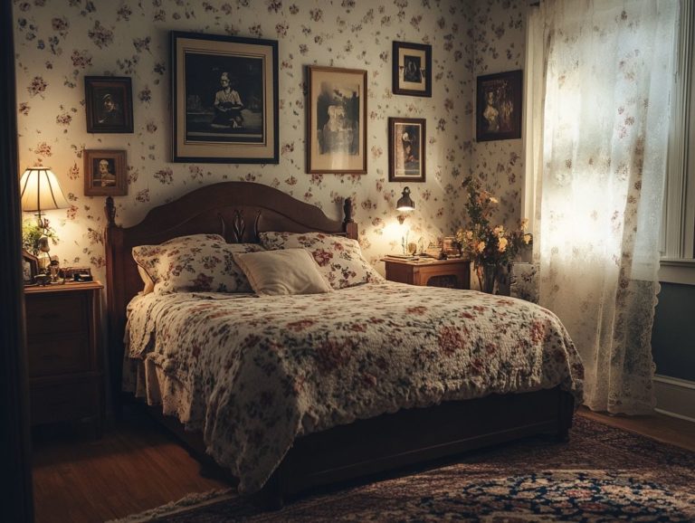 How to Style a Bedroom with Vintage Wall Art