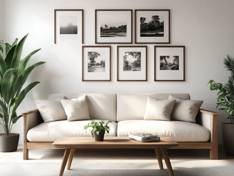 How to Style a Modern Home with Vintage Photography