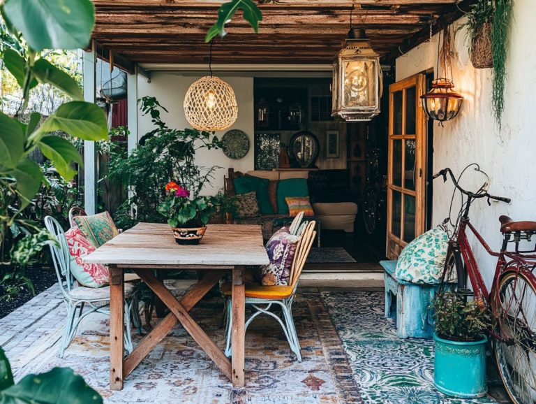 How to Style a Vintage-Inspired Patio with Antique Finds