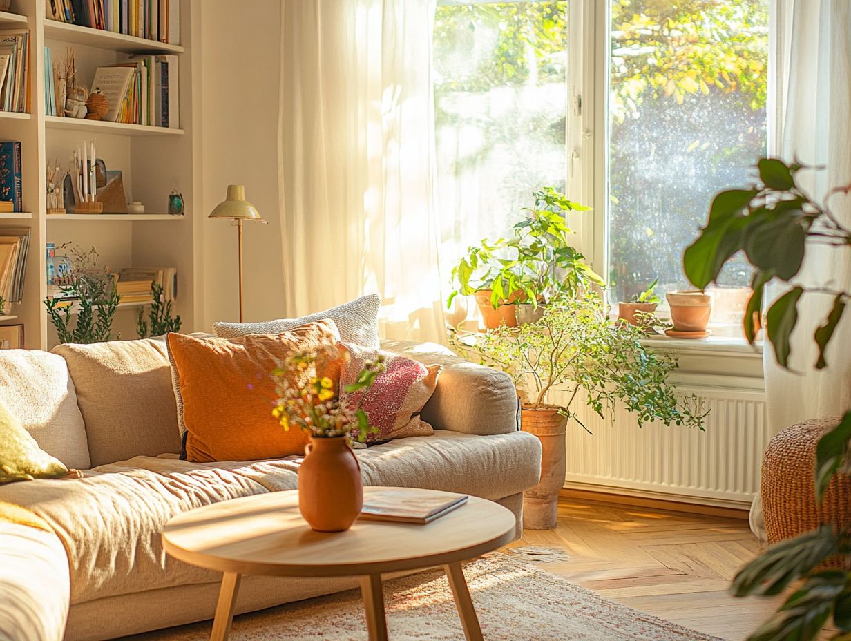 Vintage decor in a Scandinavian home