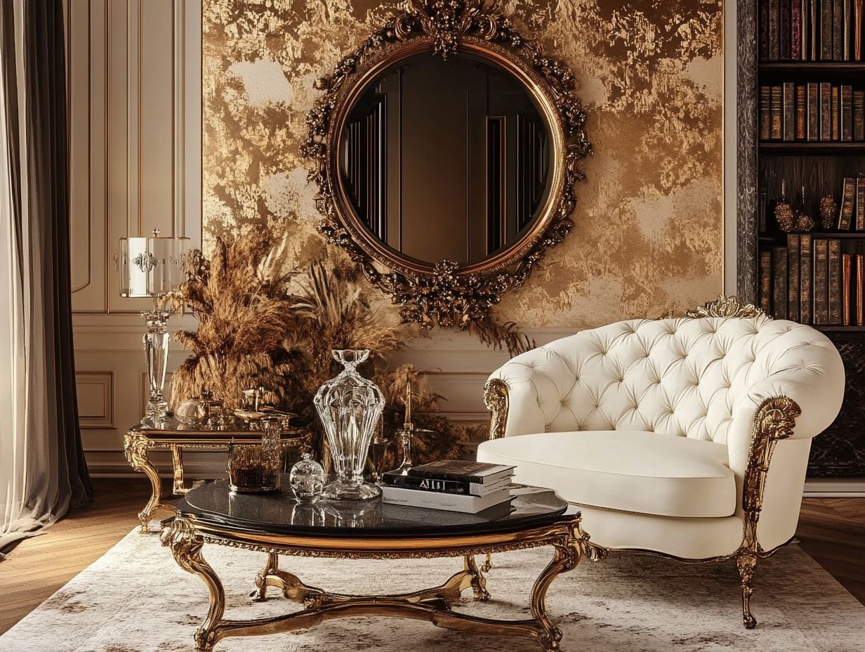 Glamorous vintage decor project inspiration