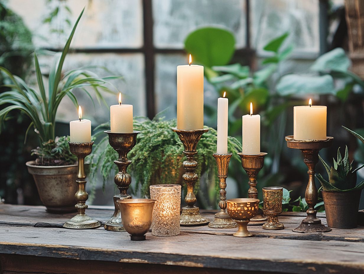 Factors to Consider When Choosing Vintage Candle Holders