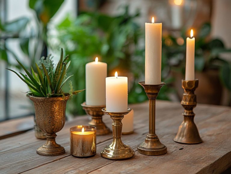 The Best Vintage Candle Holders to Add to Your Space