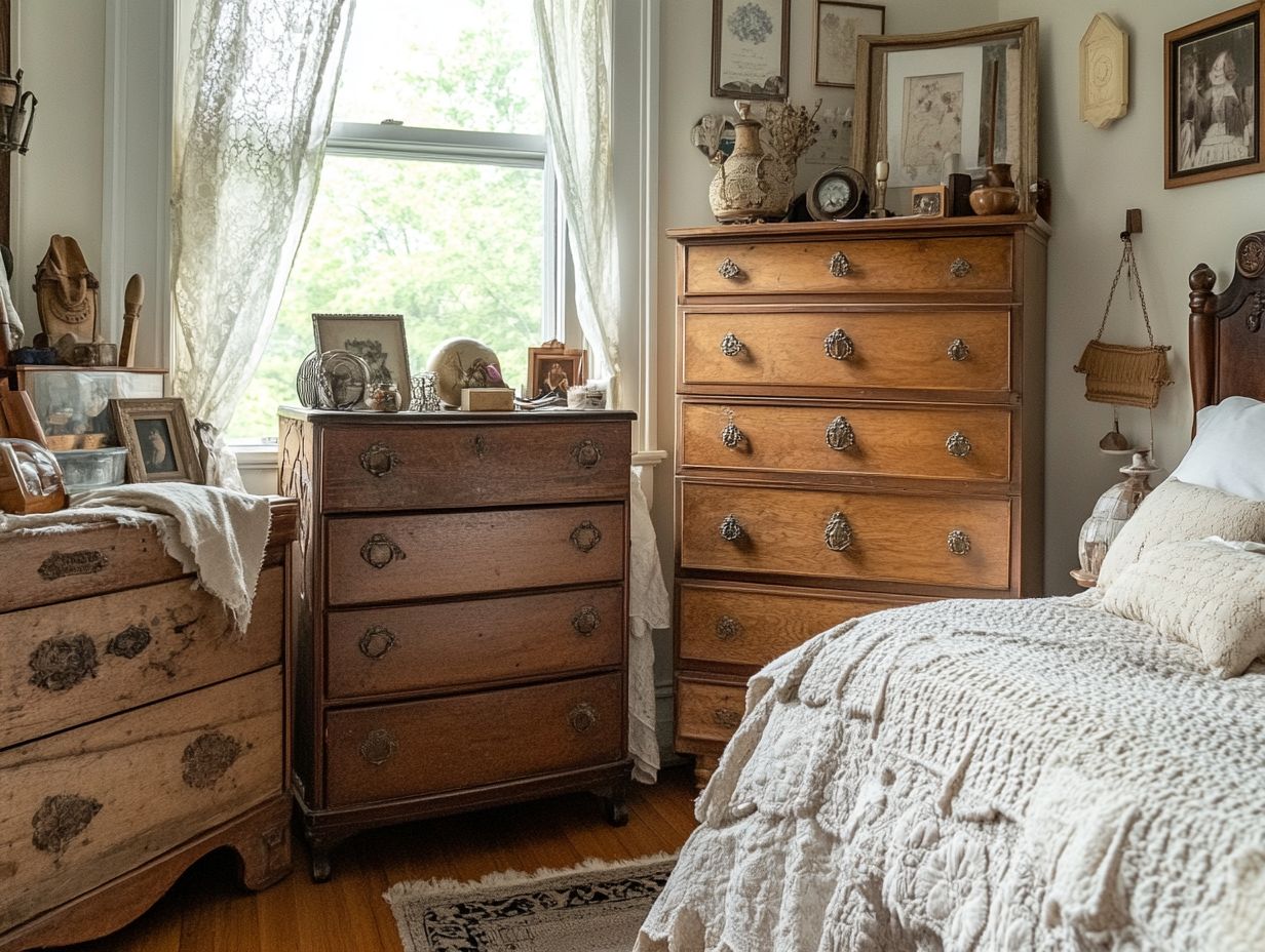 Tips for Styling and Maintaining Vintage Dressers