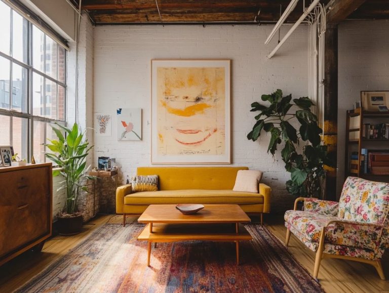 The Best Vintage Furniture for Open Floor Plans