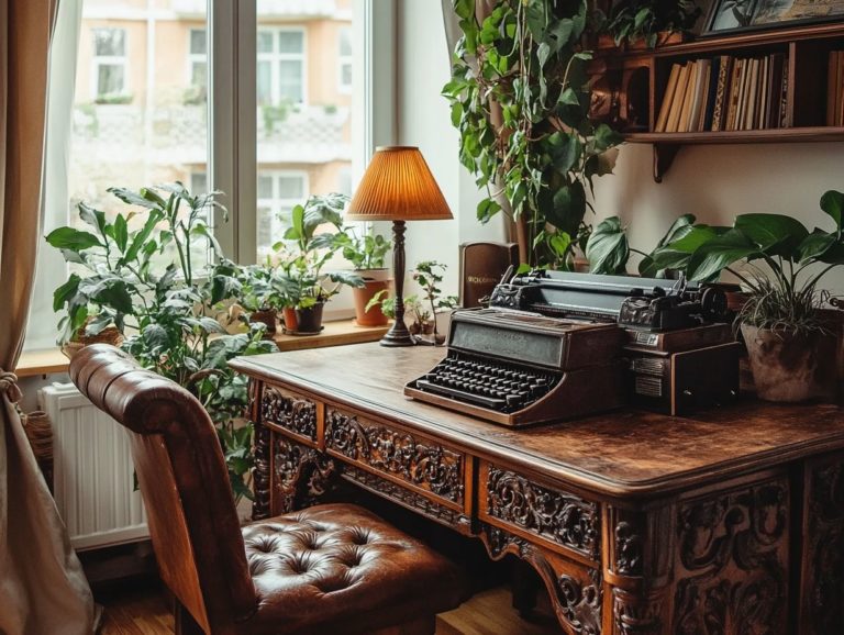 The Best Vintage Home Office Desks for a Productive Space