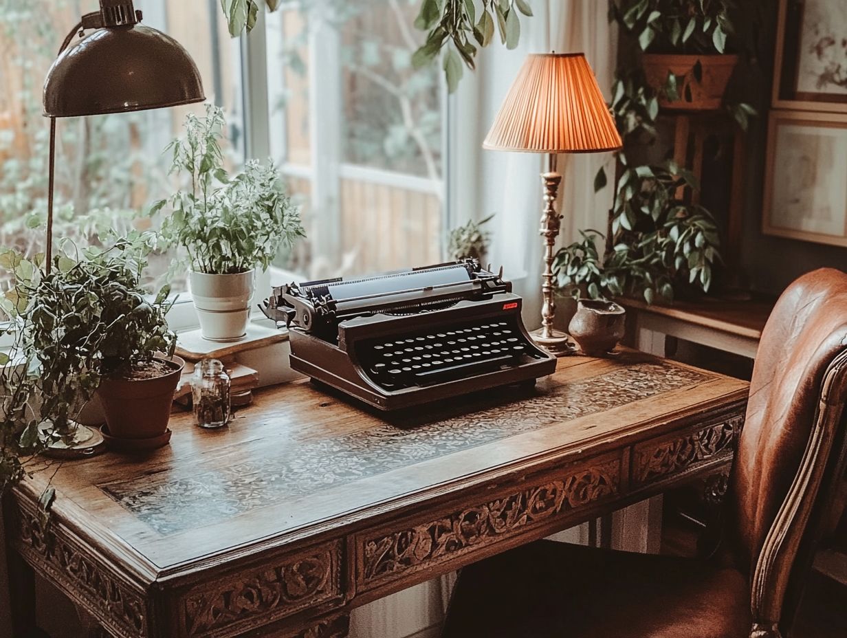 1. What makes a vintage home office desk the best choice for a productive space?