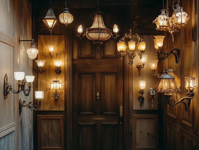 The Best Vintage Light Fixtures for Entryways