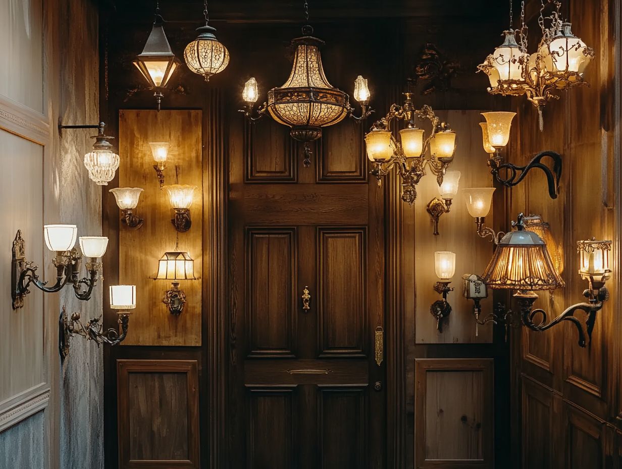 Explore the Best Vintage Light Fixtures for Your Entryway!