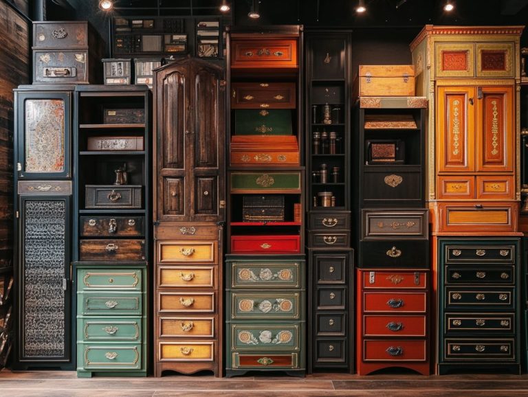 The Best Vintage Storage Cabinets for Home Organization