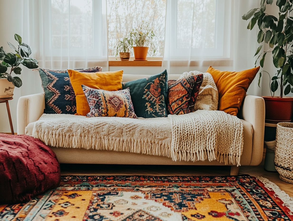 Best Types of Vintage Textiles for a Cozy Living Room