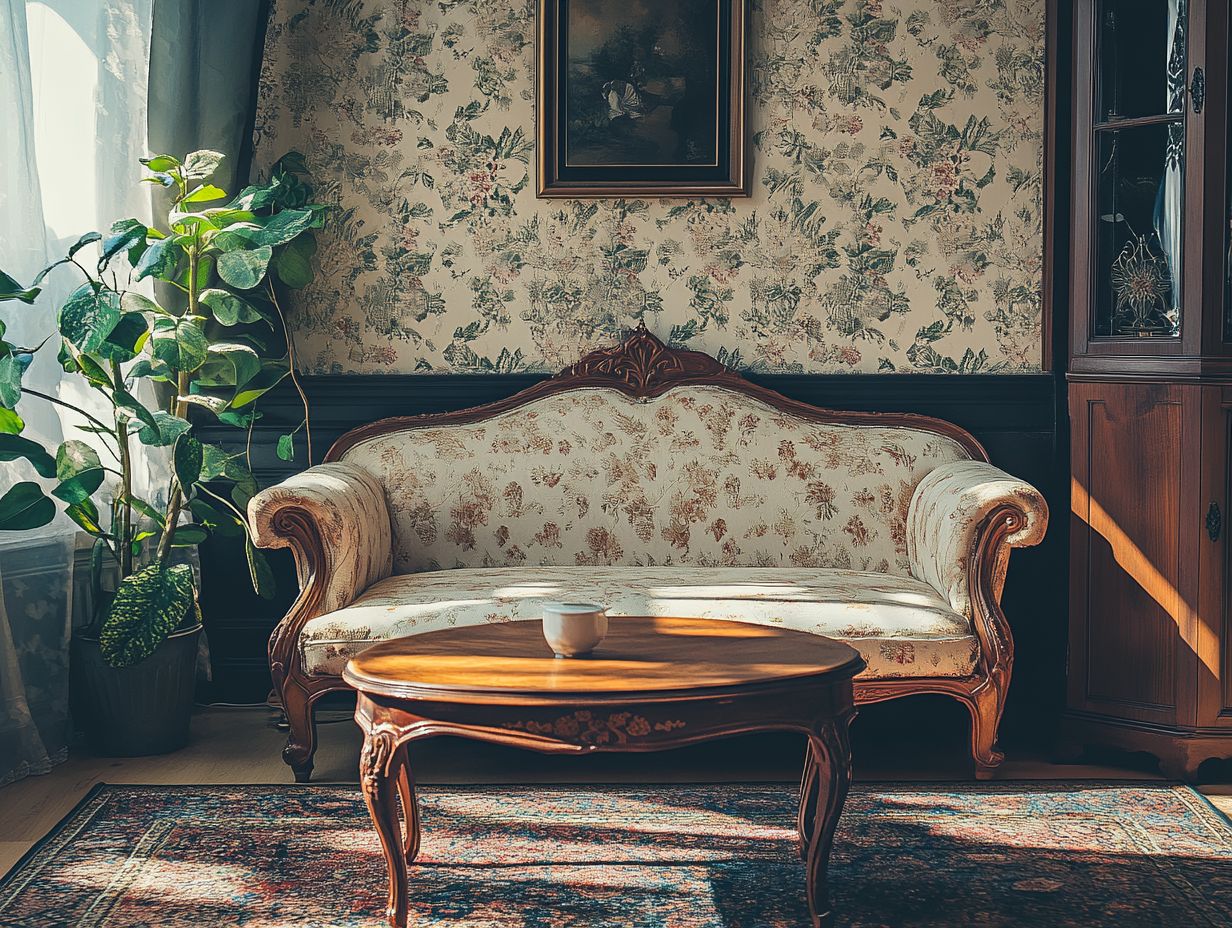 2. When did vintage home decor trends first become popular?