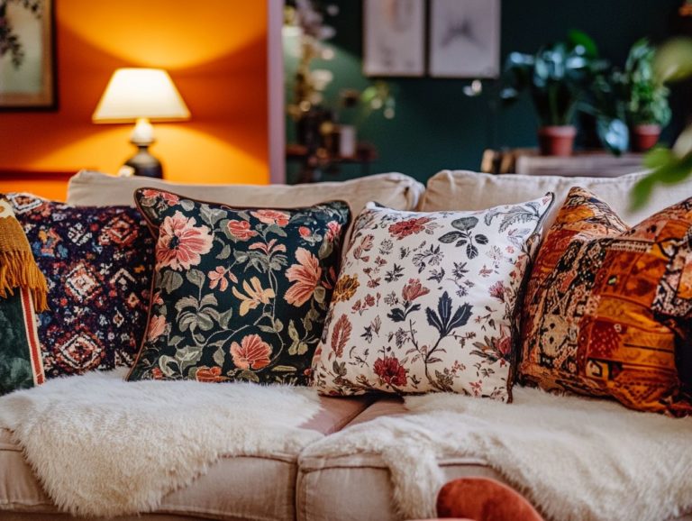 The Ultimate Guide to Styling Vintage Throw Pillows